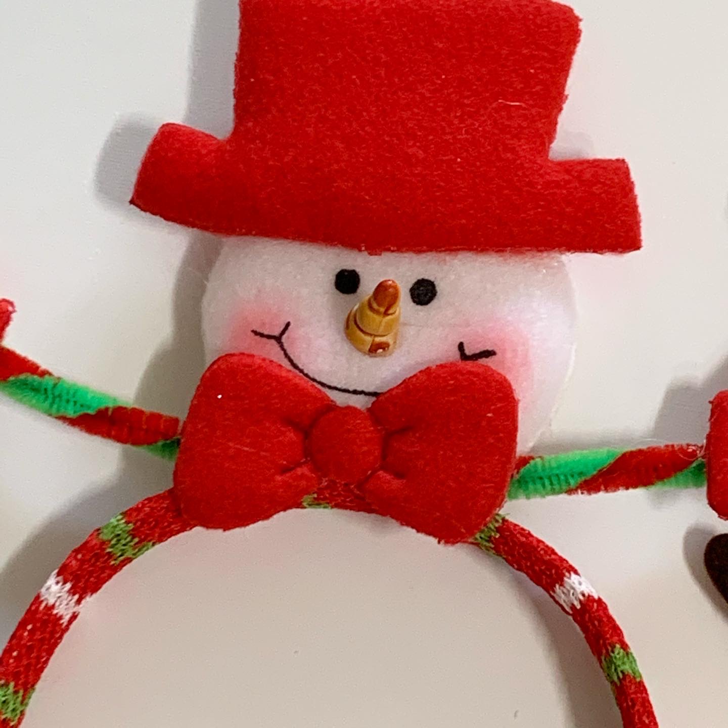 산타,루돌프,눈사람 머리띠 (크리스마스)