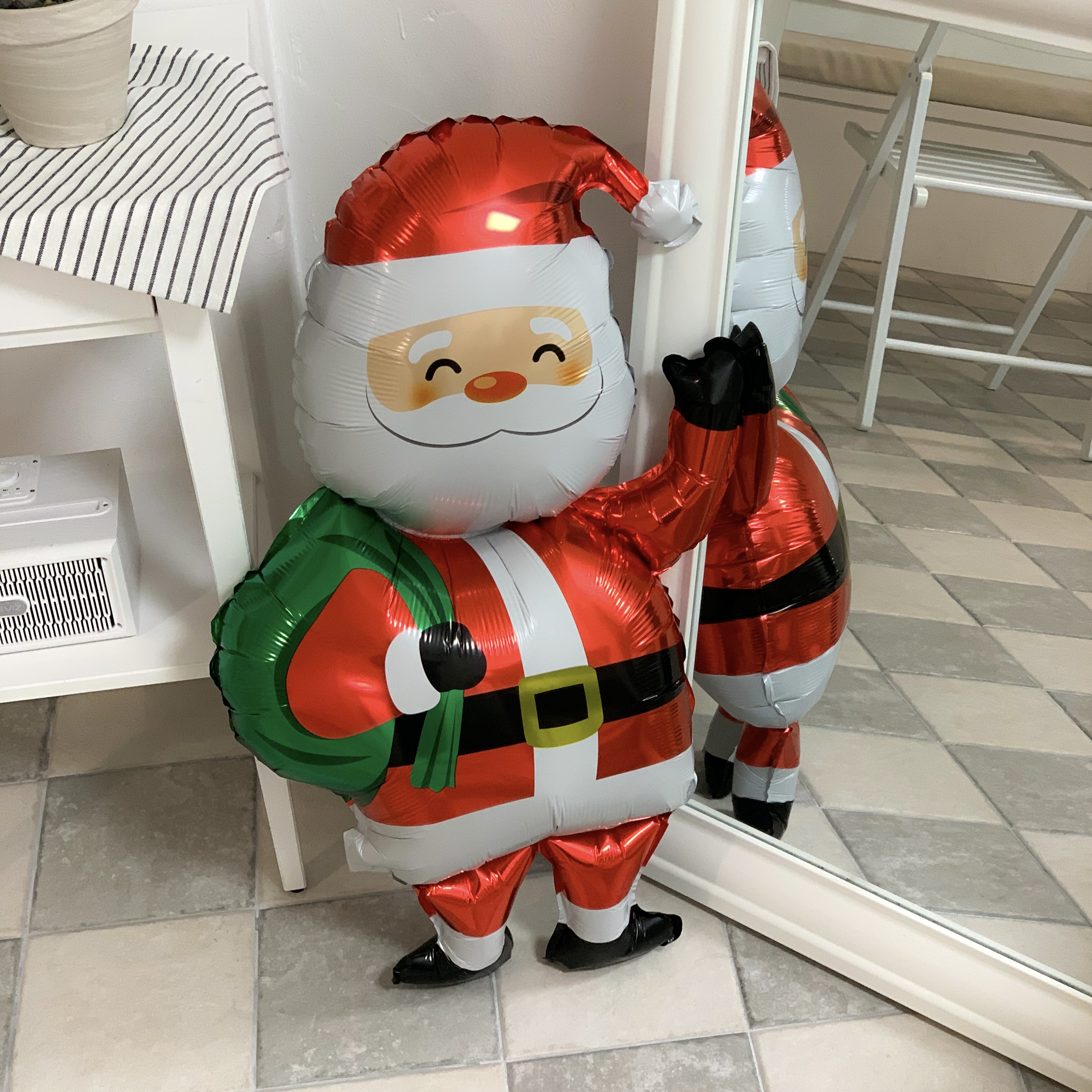 선물 산타 풍선