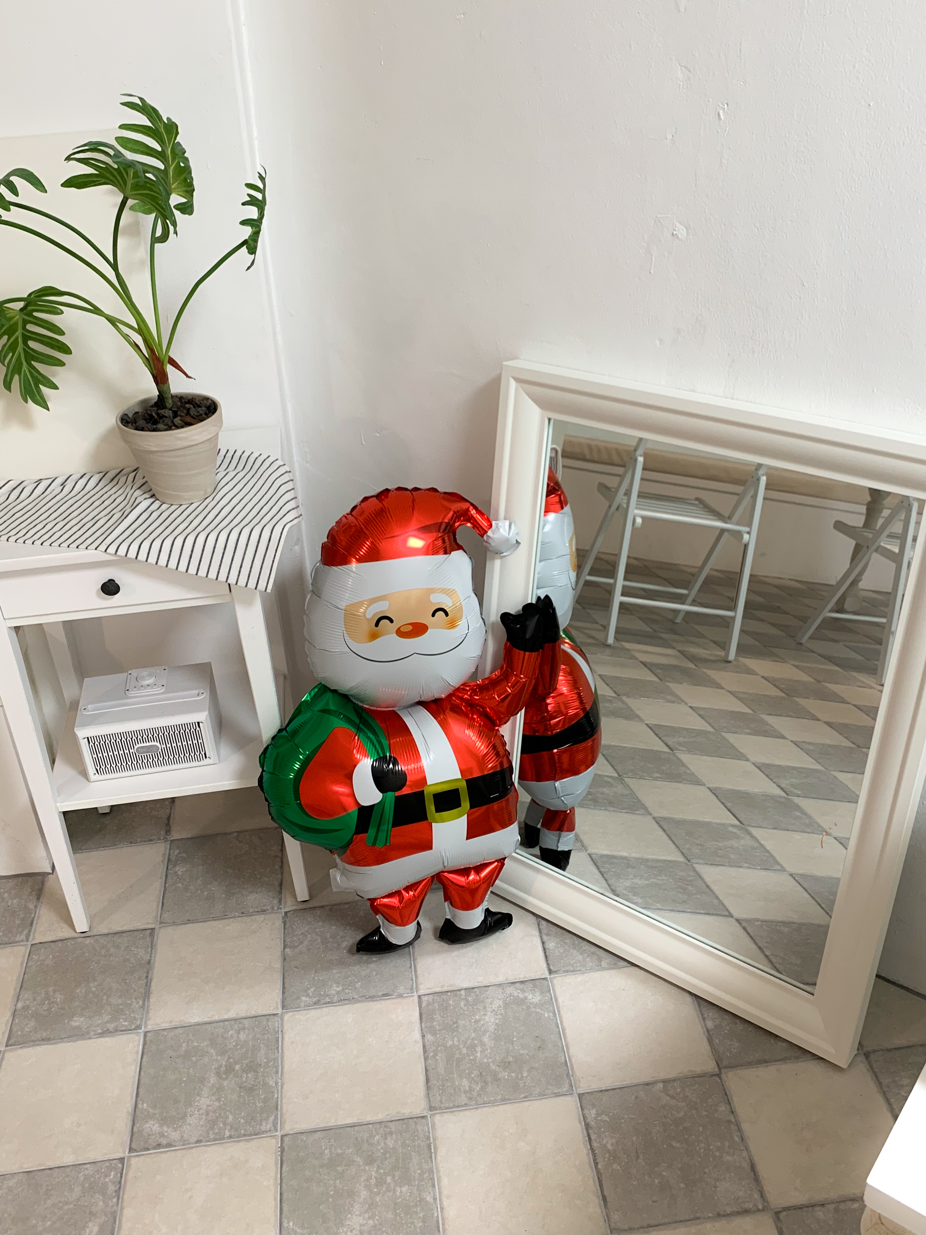 선물 산타 풍선