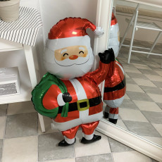 선물 산타 풍선