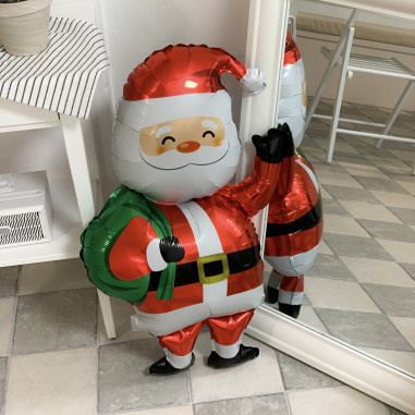 선물 산타 풍선