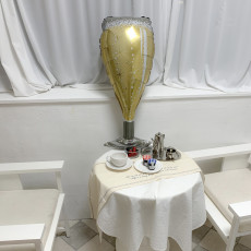 골드 실버 샴페인 풍선 연말 신년 파티