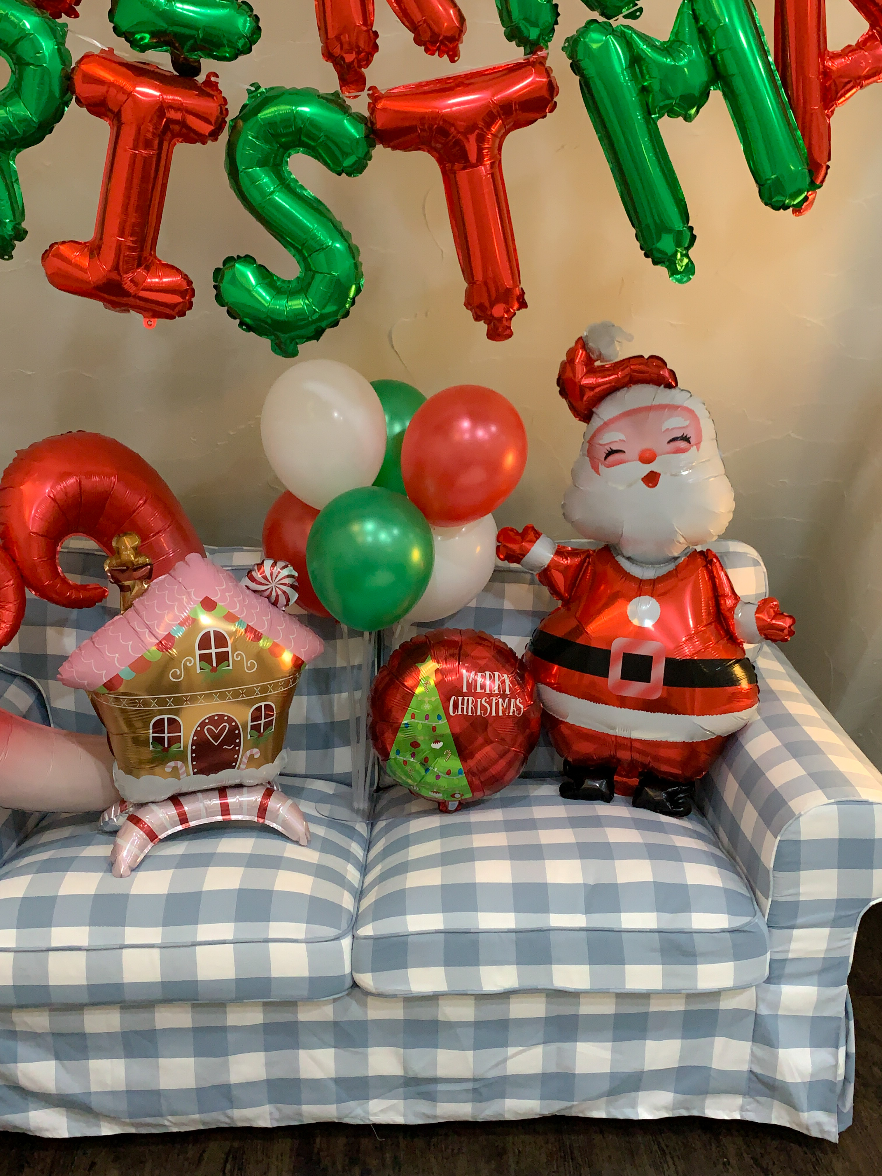 크리스마스 풍선 파티팩 6종 세트