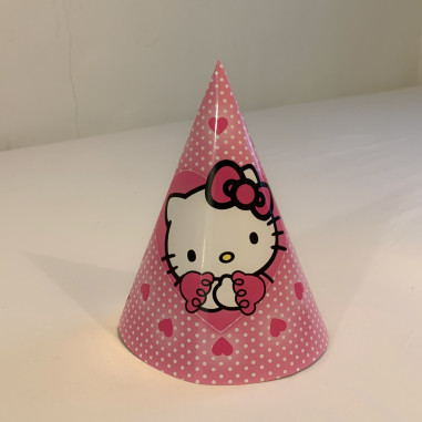 키티 고깔 모자