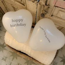 생일 레터링 풍선 2개입