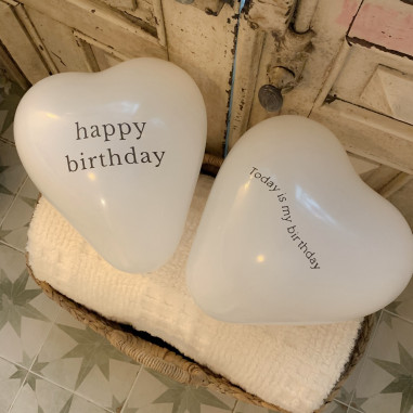 생일 레터링 풍선 2개입