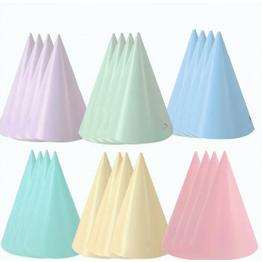 마카롱 생일고깔 (6색상)